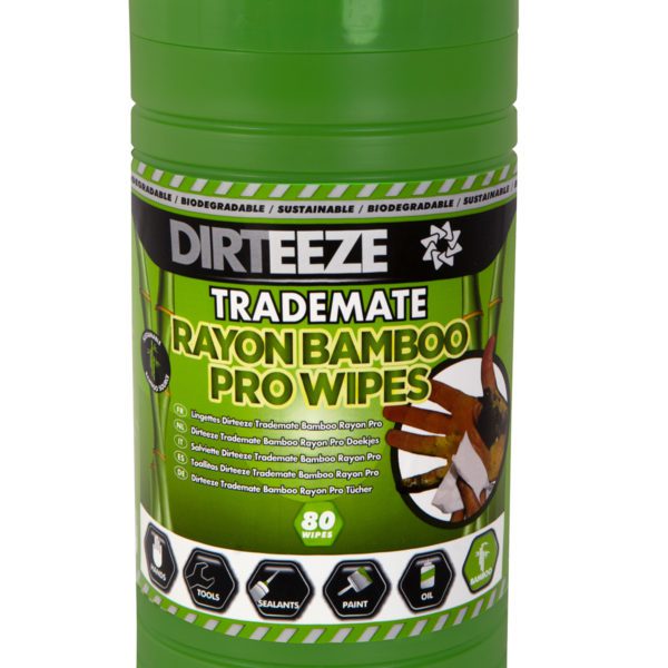 Tub of Trademate Rayon Bamboo Pro Wipes